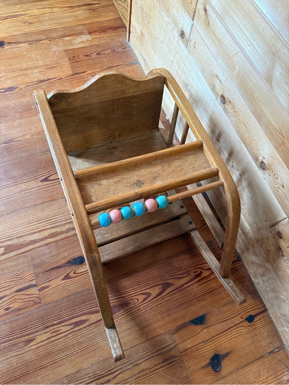 MCM Solid Wood Rocking Chair - Picture 2 of 3